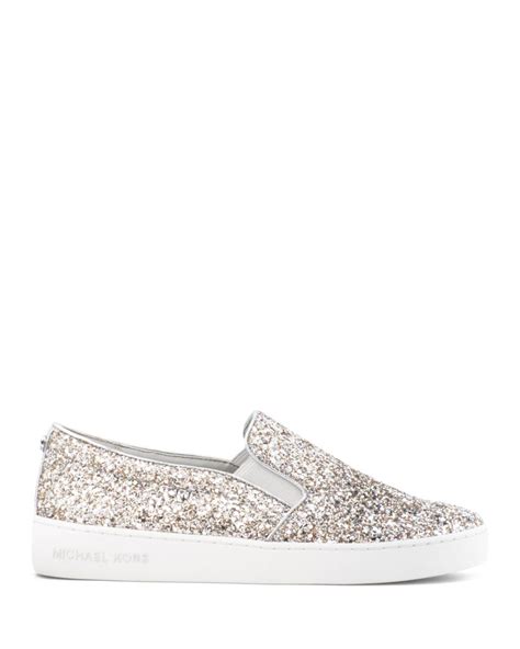 michael kors glitzer schuhe|michael kors keaton sneakers.